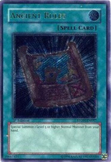 Ancient Rules (UTR) (STON-EN037) [Strike of Neos]
