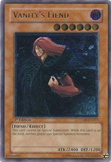 Vanity's Fiend (UTR) (CDIP-EN017) [Cyberdark Impact]
