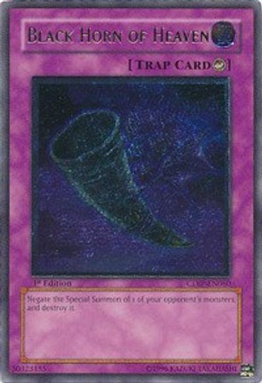 Black Horn of Heaven (UTR) (CDIP-EN060) [Cyberdark Impact]