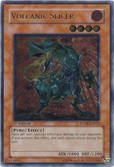Volcanic Slicer (UTR) (FOTB-EN012) [Force of the Breaker]