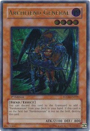 Archfiend General (UTR) (FOTB-EN019) [Force of the Breaker]