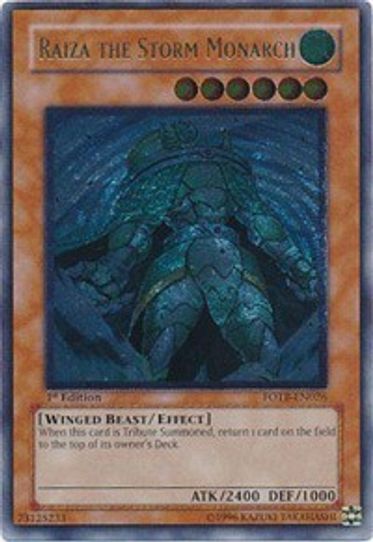Raiza the Storm Monarch (UTR) (FOTB-EN026) [Force of the Breaker]
