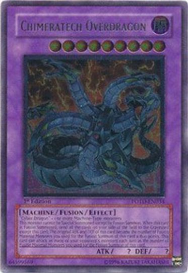 Chimeratech Overdragon (UTR) (POTD-EN034) [Power of the Duelist]
