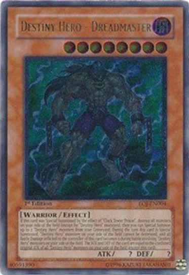 Destiny Hero - Dreadmaster (UTR) (EOJ-EN004) [Enemy of Justice]