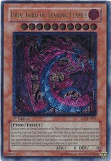 Uria, Lord of Searing Flames (UTR) (SOI-EN001) [Shadow of Infinity]