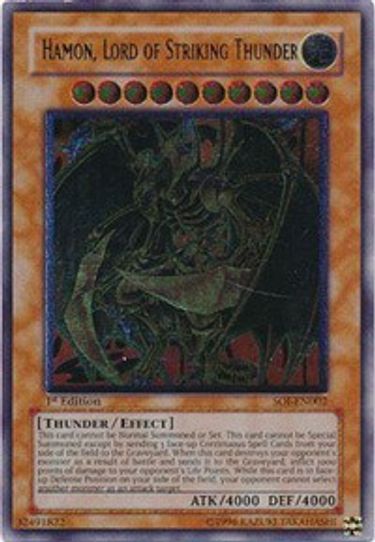 Hamon, Lord of Striking Thunder (UTR) (SOI-EN002) [Shadow of Infinity]