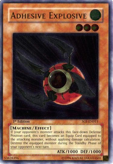 Adhesive Explosive (UTR) (SOI-EN011) [Shadow of Infinity]
