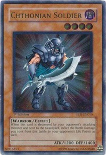 Chthonian Soldier (UTR) (EEN-EN010) [Elemental Energy]