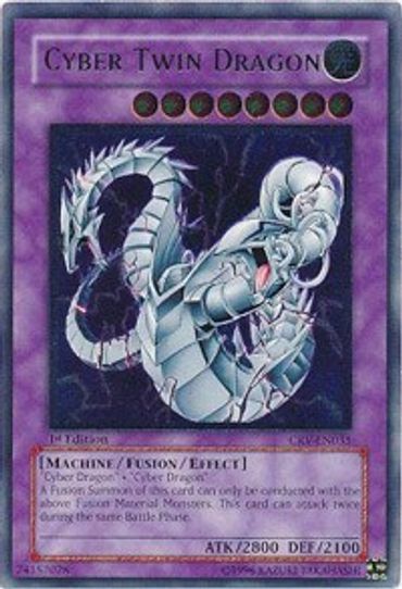 Cyber Twin Dragon (UTR) (CRV-EN035) [Cybernetic Revolution]