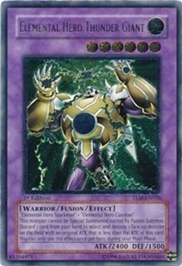 Elemental Hero Thunder Giant (UTR) (TLM-EN036) [The Lost Millennium]