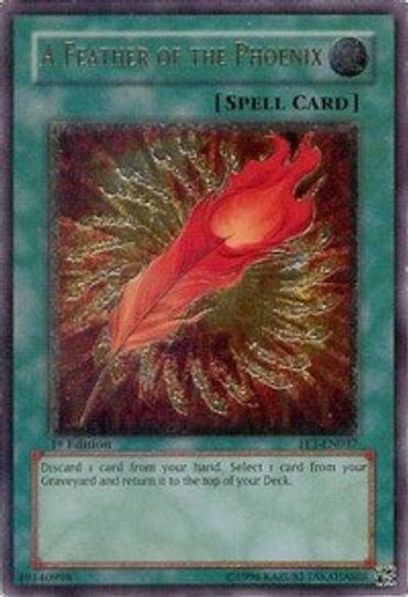 A Feather of the Phoenix (UTR) (FET-EN037) [Flaming Eternity]