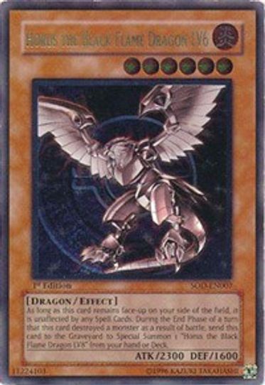 Horus the Black Flame Dragon LV (UTR) (SOD-EN007) [Soul of the Duelist –  Pokemon Plug