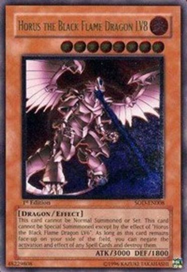 Horus the Black Flame Dragon LV (UTR) (SOD-EN007) [Soul of the Duelist –  Pokemon Plug