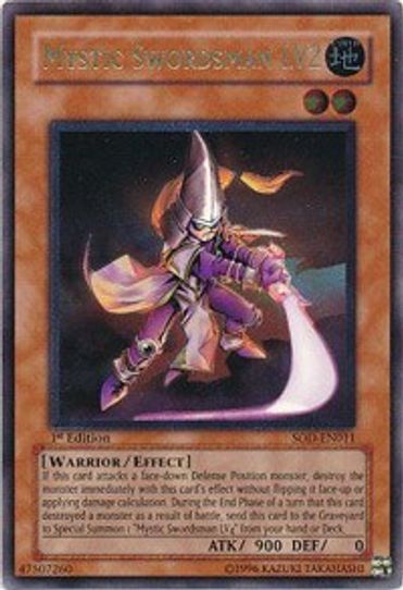 Mystic Swordsman LV (UTR) (SOD-EN011) [Soul of the Duelist]