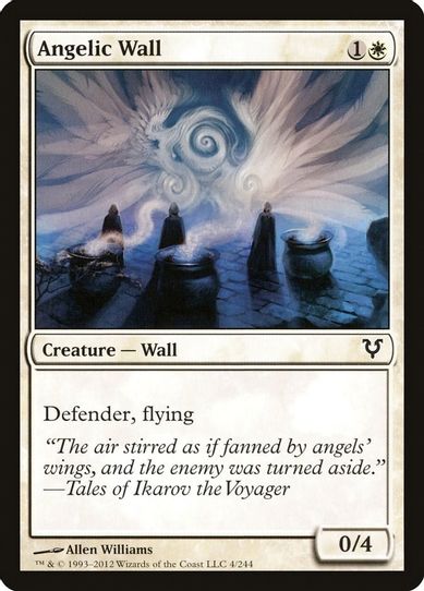 Angelic Wall (4) [Avacyn Restored]