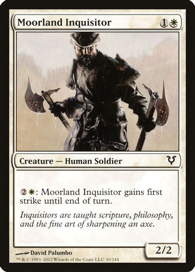 Moorland Inquisitor (30) [Avacyn Restored]