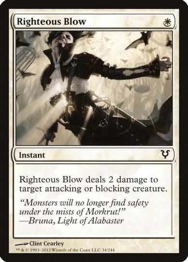 Righteous Blow (34) [Avacyn Restored]