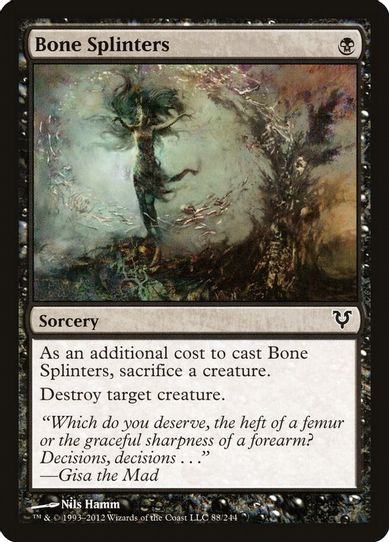 Bone Splinters (88) [Avacyn Restored]