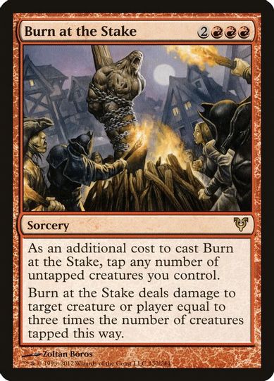 Burn at the Stake (130) [Avacyn Restored]