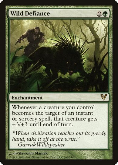 Wild Defiance (203) [Avacyn Restored]