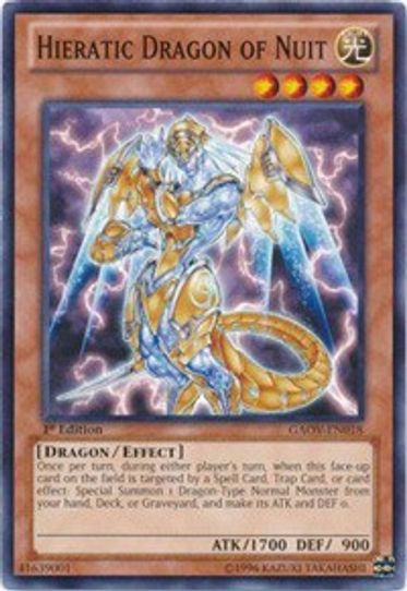 Hieratic Dragon of Nuit (GAOV-EN018) [Galactic Overlord]