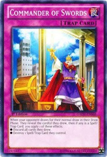 Commander of Swords (GAOV-EN068) [Galactic Overlord]