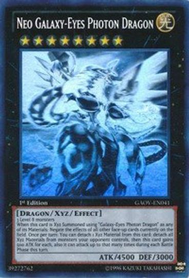 Neo Galaxy-Eyes Photon Dragon (Ghost Rare) (GAOV-EN041) [Galactic Overlord]