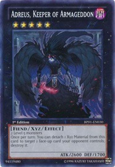 Adreus, Keeper of Armageddon (BP01-EN030) [Battle Pack: Epic Dawn]