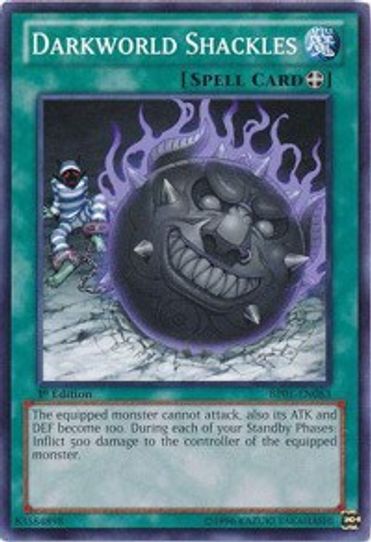 Darkworld Shackles (BP01-EN083) [Battle Pack: Epic Dawn]