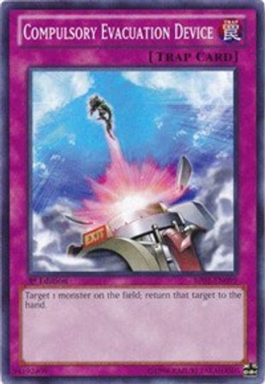 Compulsory Evacuation Device (BP01-EN099) [Battle Pack: Epic Dawn]