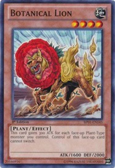 Botanical Lion (BP01-EN145) [Battle Pack: Epic Dawn]