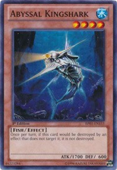 Abyssal Kingshark (BP01-EN155) [Battle Pack: Epic Dawn]
