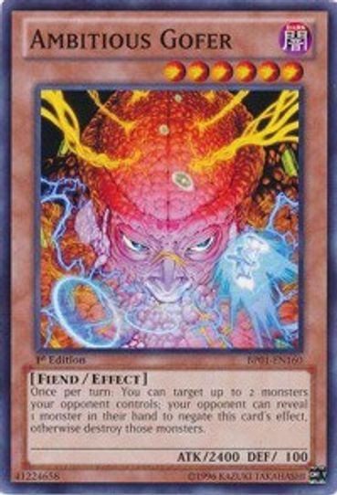 Ambitious Gofer (BP01-EN160) [Battle Pack: Epic Dawn]