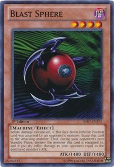 Blast Sphere (BP01-EN175) [Battle Pack: Epic Dawn]