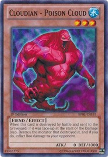 Cloudian - Poison Cloud (BP01-EN193) [Battle Pack: Epic Dawn]