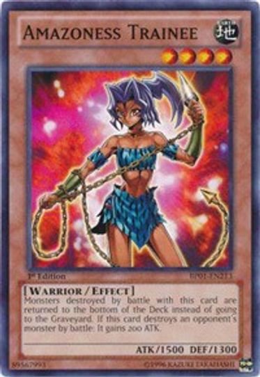 Amazoness Trainee (BP01-EN213) [Battle Pack: Epic Dawn]