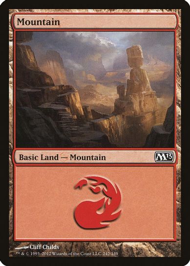 Mountain (242) [Magic 2013 (M13)]