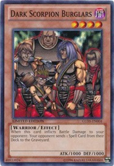 Dark Scorpion Burglars (GLD5-EN004) [Gold Series: Haunted Mine]