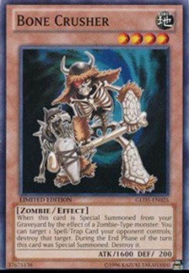 Bone Crusher (GLD5-EN025) [Gold Series: Haunted Mine]