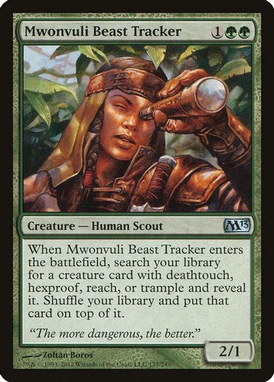 Mwonvuli Beast Tracker (177) [Magic 2013 (M13)]