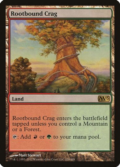 Rootbound Crag (228) [Magic 2013 (M13)]