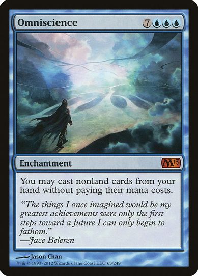 Omniscience (63) [Magic 2013 (M13)]