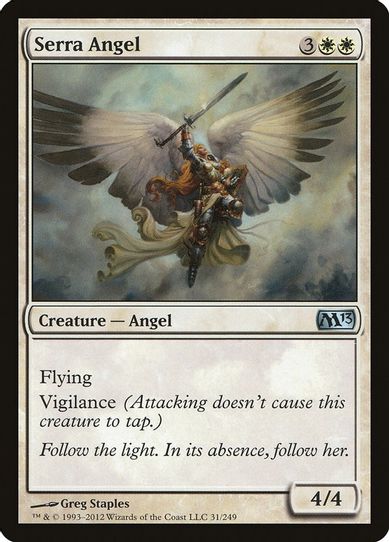 Serra Angel (31) [Magic 2013 (M13)]