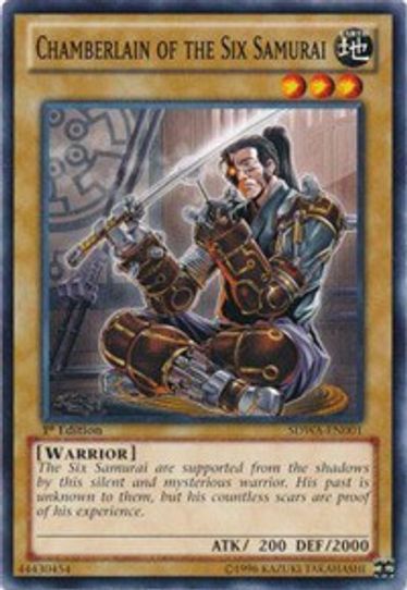Chamberlain of the Six Samurai (SDWA-EN001) [Structure Deck: Samurai Warlords]