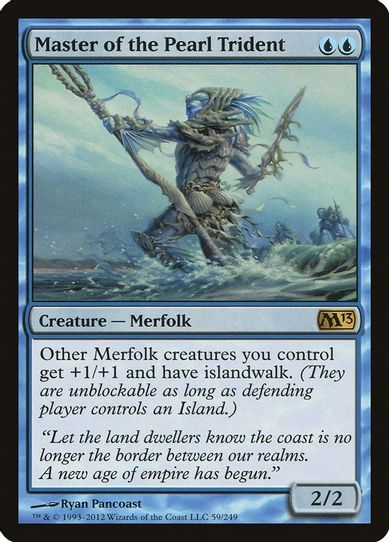 Master of the Pearl Trident (59) [Magic 2013 (M13)]
