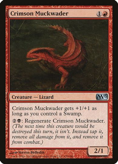 Crimson Muckwader (127) [Magic 2013 (M13)]