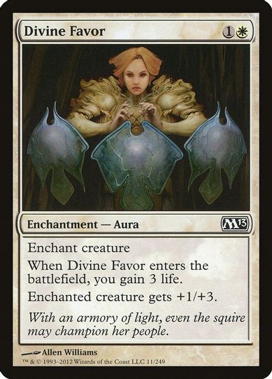 Divine Favor (11) [Magic 2013 (M13)]