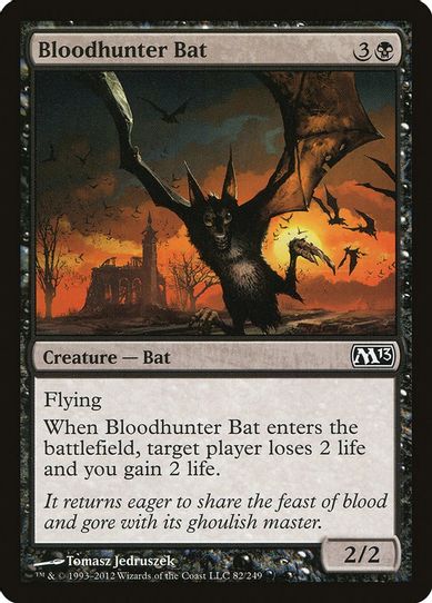 Bloodhunter Bat (82) [Magic 2013 (M13)]