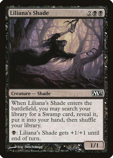 Liliana's Shade (98) [Magic 2013 (M13)]