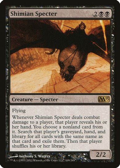 Shimian Specter (109) [Magic 2013 (M13)]